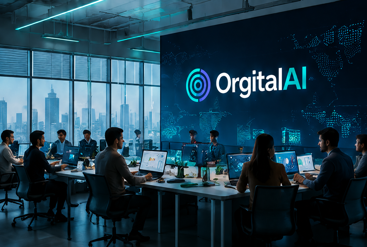 Digital agency team