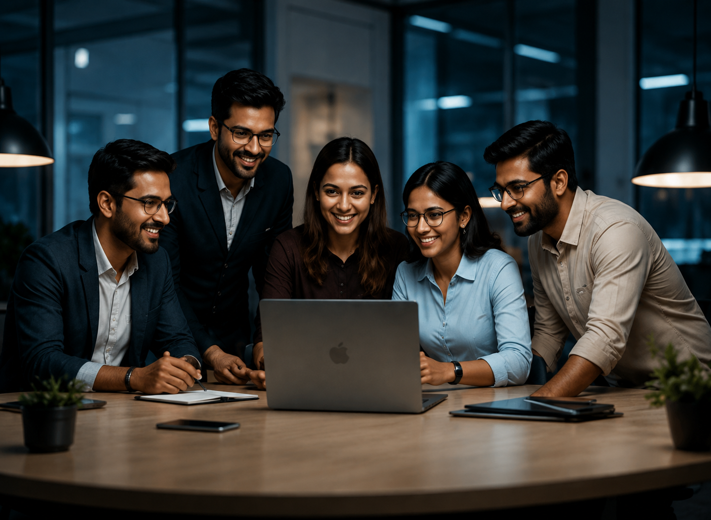 Agency owners working together